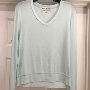 Wildfox Couture Essential Baggy Beach V-Neck Tee